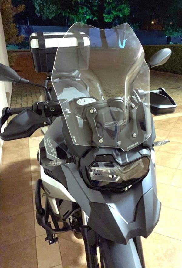 (1742) Bolha Bmw F750gs Motobolhas Cristal Sem Defletor - Image 4