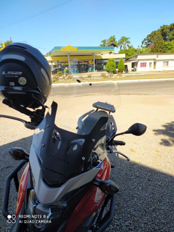 (2574) Bolha Alta Cristal Honda CB500X 2019 com defletor - Image 2
