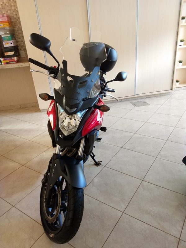(2574) Bolha Alta Cristal Honda CB500X 2019 com defletor - Image 3