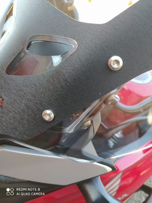 (2574) Bolha Alta Cristal Honda CB500X 2019 com defletor - Image 5