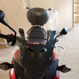(2574) Bolha Alta Cristal Honda CB500X 2019 com defletor