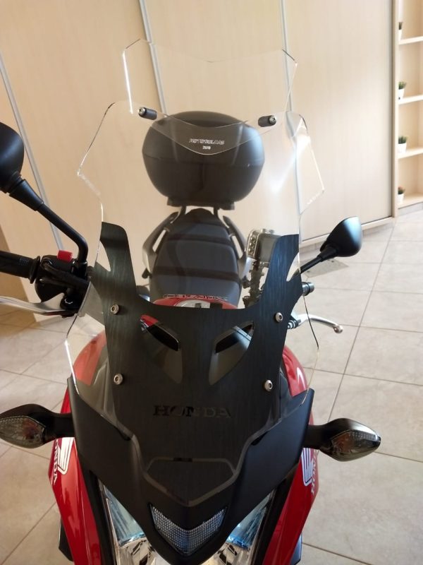 (2574) Bolha Alta Cristal Honda CB500X 2019 com defletor