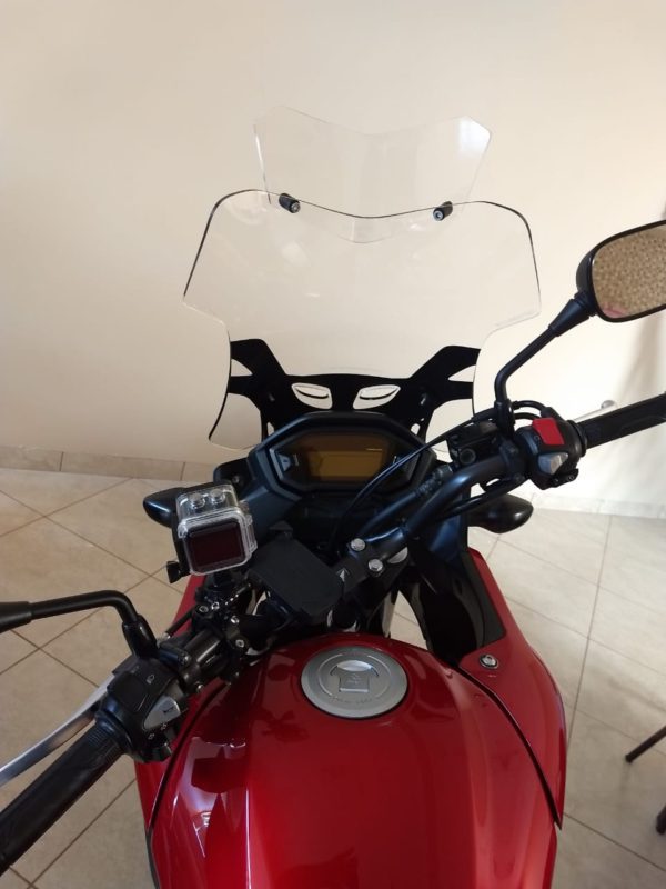 (2574) Bolha Alta Cristal Honda CB500X 2019 com defletor - Image 9