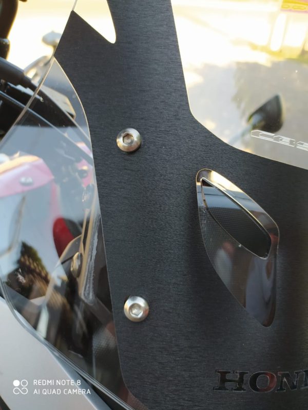 (2574) Bolha Alta Cristal Honda CB500X 2019 com defletor - Image 11