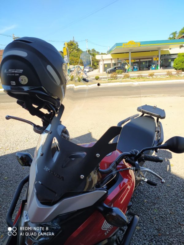 (2574) Bolha Alta Cristal Honda CB500X 2019 com defletor - Image 12