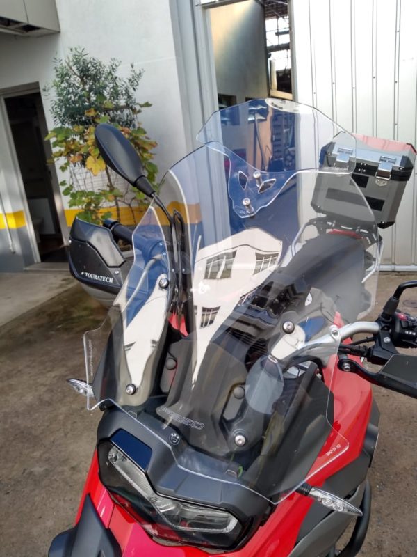 (1840) Bolha Bmw F850gs PREMIUM/SPORT Motobolhas Cristal C/ defletor - Image 4