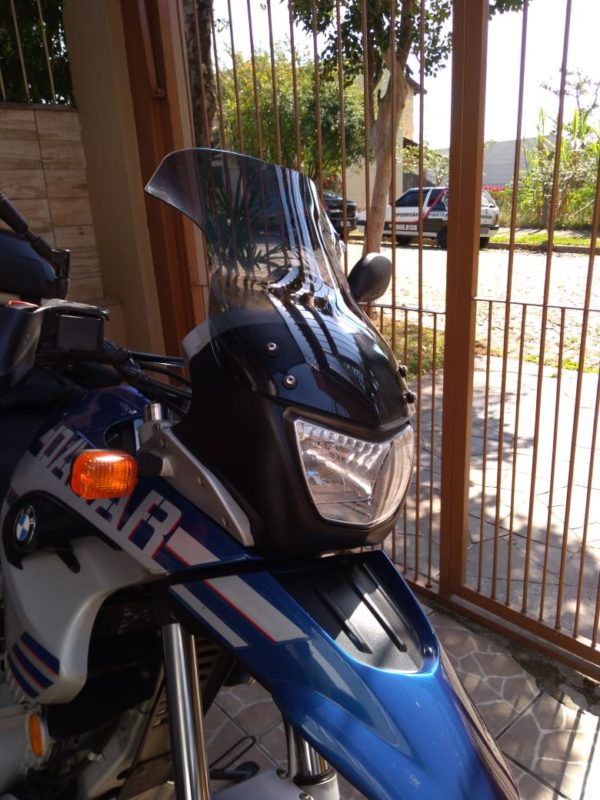 (1621) Bolha Alta FUMÊ BMW F650GS 2004-2007 E G650GS 2009/2011 com defletor - Image 2