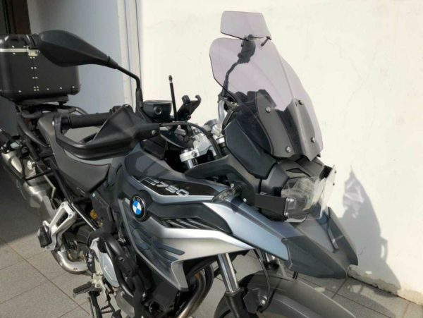 (1748) Bolha Bmw F750gs Motobolhas Cristal ou Fumê com Defletor - Image 2