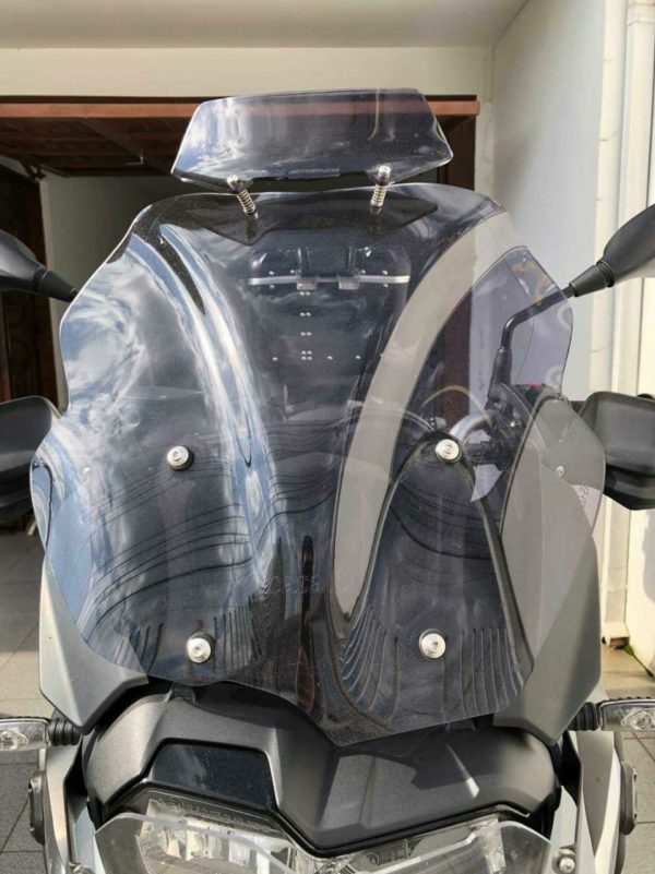 (1748) Bolha Bmw F750gs Motobolhas Cristal ou Fumê com Defletor - Image 4