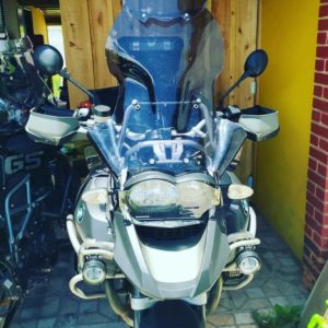 (1281) Bolha Alta Cristal OU FUMÊ BMW R1200 GS / ADVENTURE 2006/2013  com defletor