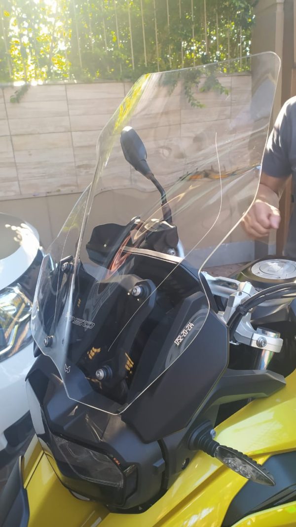 (1752) Bolha Bmw F750gs Motobolhas Cristal ou Fumê sem Defletor - Image 4