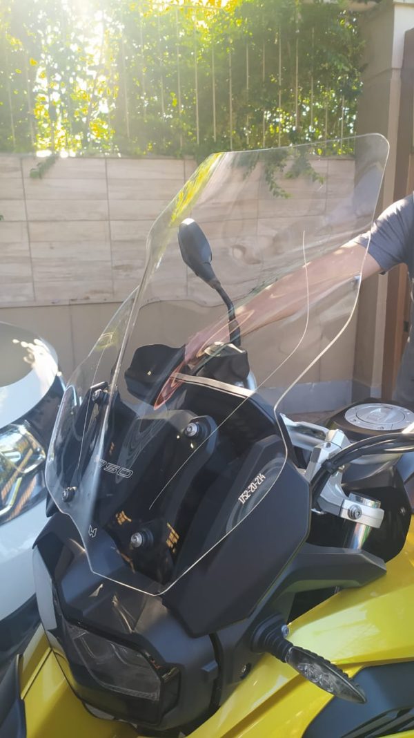 (1752) Bolha Bmw F750gs Motobolhas Cristal ou Fumê sem Defletor - Image 2