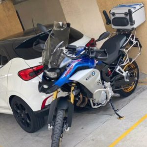 (1848) Bolha Bmw F850gs ADVENTURE/RALLYE Motobolhas Cristal C/ defletor