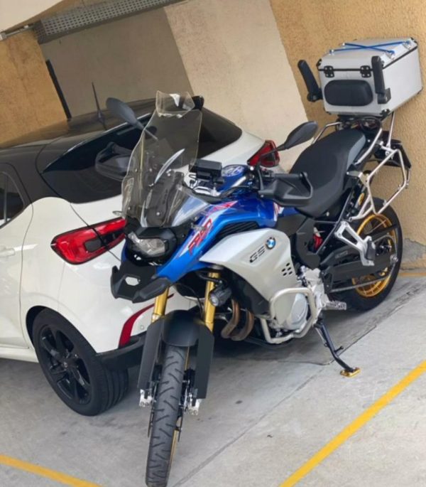 (1848) Bolha Bmw F850gs ADVENTURE/RALLYE Motobolhas Cristal C/ defletor