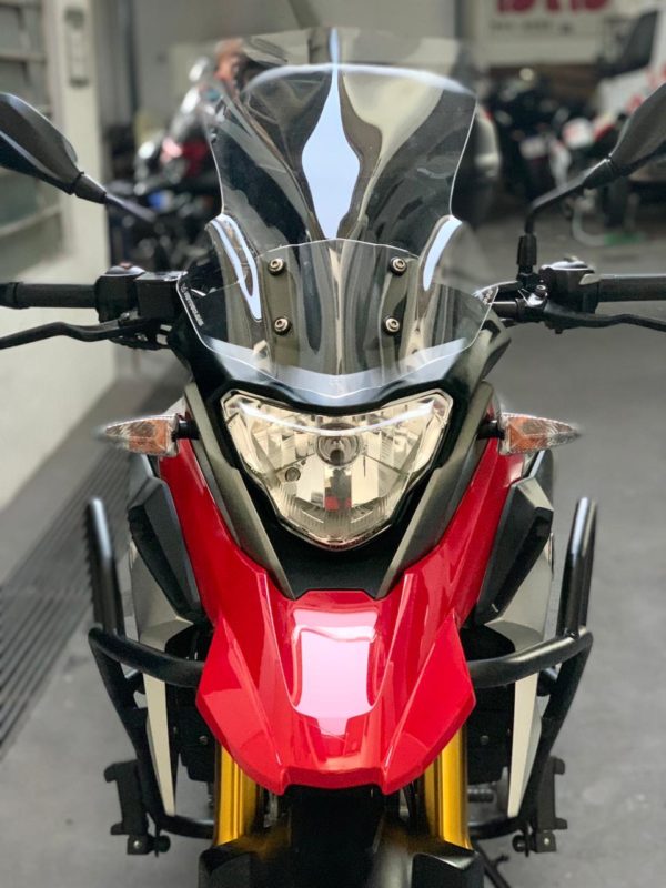 (1322) Bolha Alta Cristal BMW G310GS SEM defletor