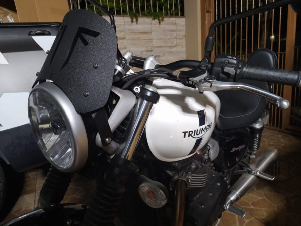 (7200)Motobolha Parabrisa Moto Triumph Street Twin / Thruxton - Image 5