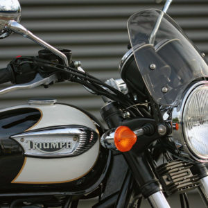 (7300)Bolha Parabrisa Moto Triumph Bonneville Street Twin / Thruxton