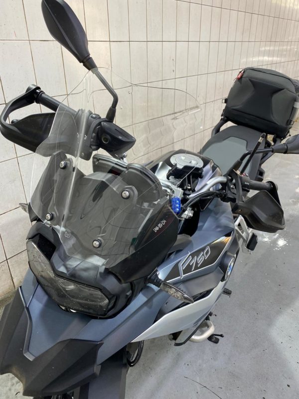 (1746) BOLHA BMW F750GS MOTOBOLHAS CRISTAL/FUME/AMARELO SEM DEFLETOR - Image 5