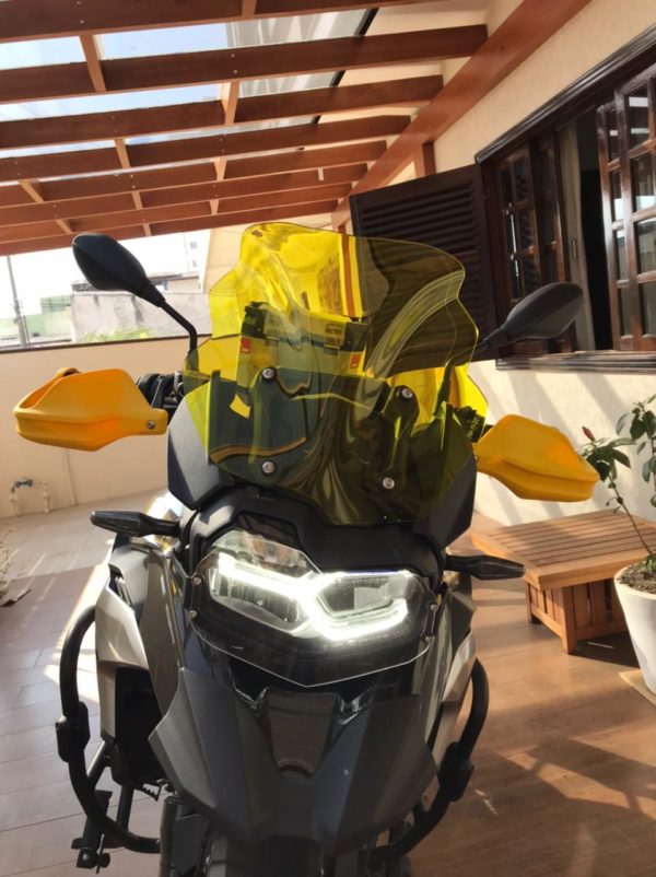 (1746) BOLHA BMW F750GS MOTOBOLHAS CRISTAL/FUME/AMARELO SEM DEFLETOR - Image 4