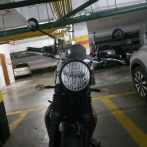 (7400)BOLHA PARABRISA MOTO TRIUMPH BONNEVILLE STREET TWIN / THRUXTON