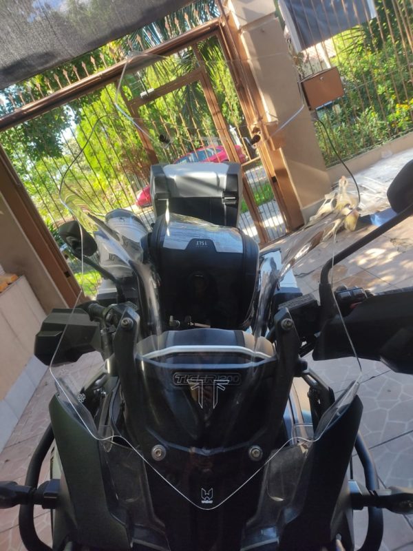 (7130) BOLHA ALTA CRISTAL TRIUMPH TIGER 1200 COM DEFLETOR 2016/2021