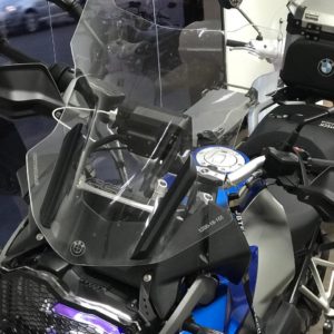 (1212) BOLHA ALTA CRISTAL OU FUMÊ BMW R1200/1250 GS ADVENTURE/PREMIUM 2013 E POSTERIORES