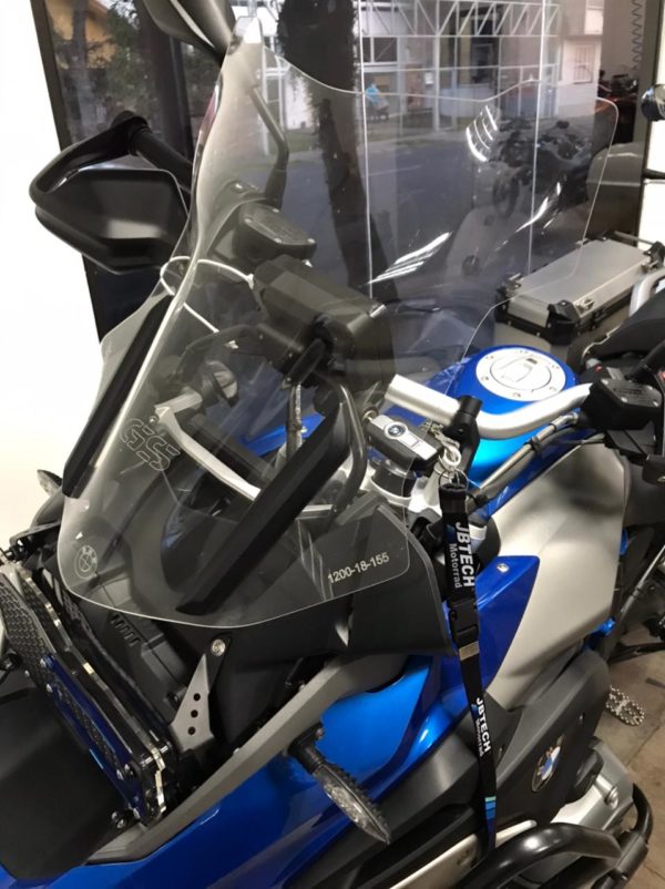 (1212) BOLHA ALTA CRISTAL OU FUMÊ BMW R1200/1250 GS ADVENTURE/PREMIUM 2013 E POSTERIORES - Image 3