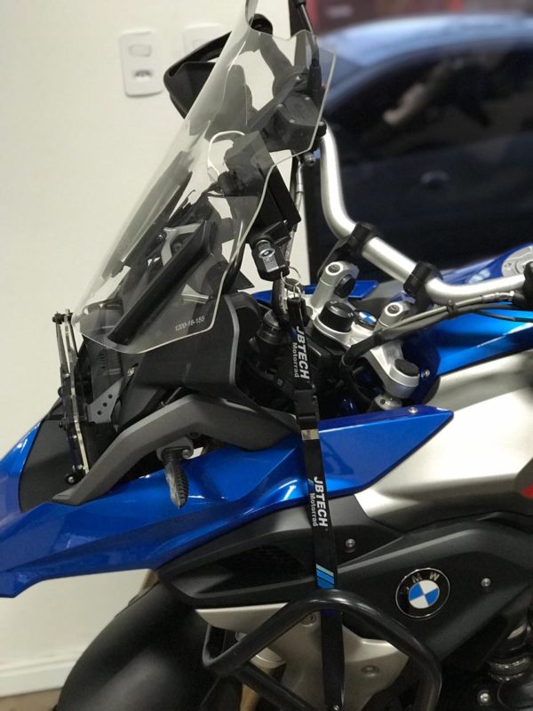 (1212) BOLHA ALTA CRISTAL OU FUMÊ BMW R1200/1250 GS ADVENTURE/PREMIUM 2013 E POSTERIORES - Image 2
