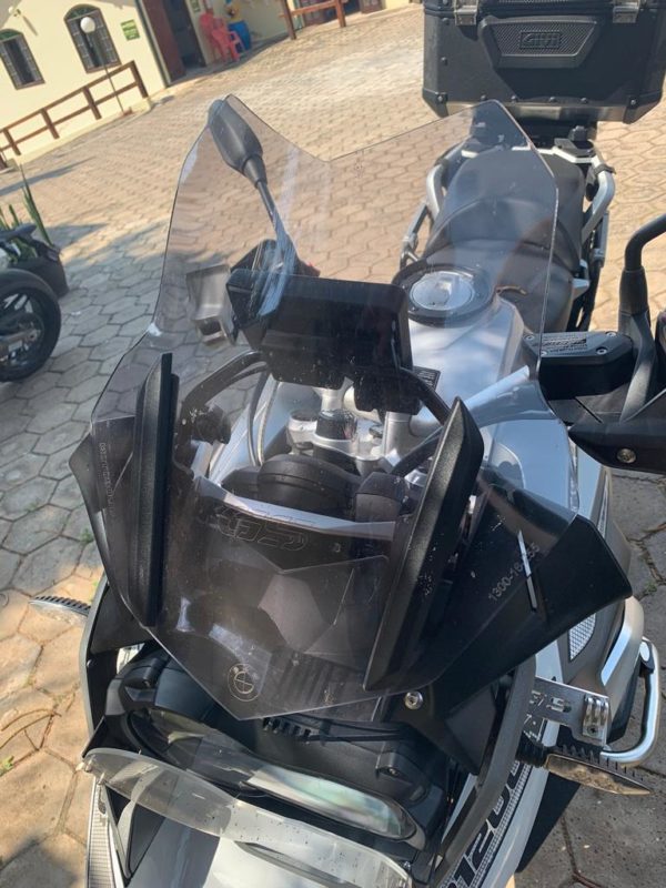 (1260) BOLHA BMW R1200/1250GS ADV/PREMIUM SEM DEFLETOR FUMÊ/CRISTAL/AMARELA OU PRETA - Image 4