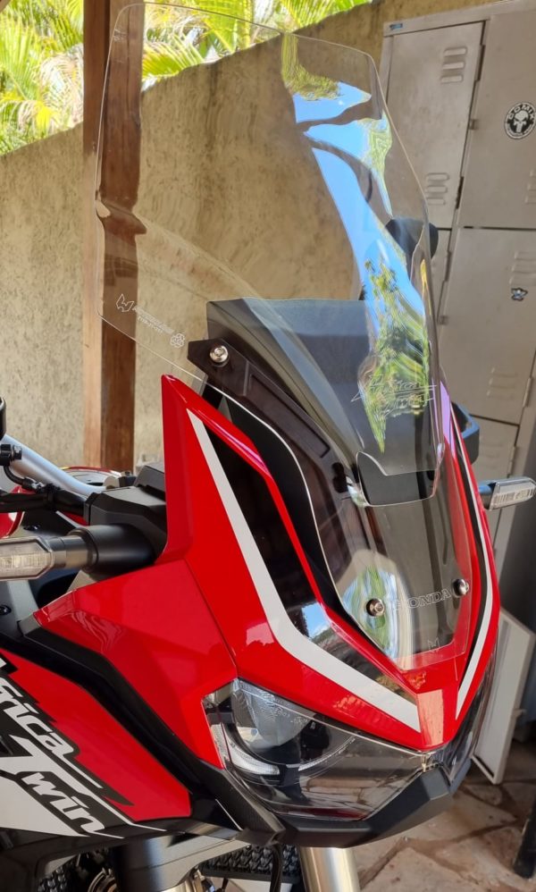 (2154) BOLHA ALTA HONDA CRF 1100 STANDARD L AFRICA TWIN 2021+ CRISTAL OU FUMÊ - Image 3