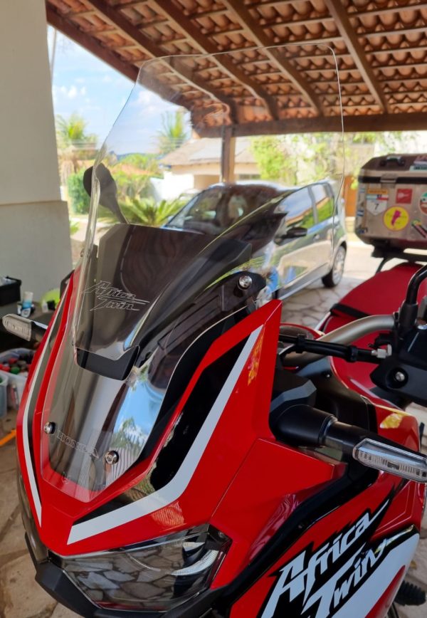 (2154) BOLHA ALTA HONDA CRF 1100 STANDARD L AFRICA TWIN 2021+ CRISTAL OU FUMÊ - Image 2