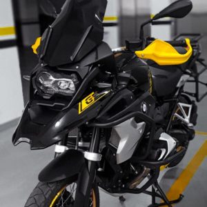 (1260) BOLHA BMW R1200/1250GS ADV/PREMIUM SEM DEFLETOR FUMÊ/CRISTAL/AMARELA OU PRETA