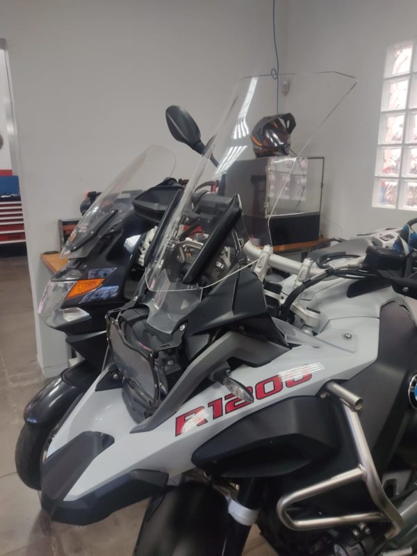 (1216) BOLHA ALTA CRISTAL OU FUMÊ BMW R1200/1250 GS ADVENTURE/PREMIUM 2013 E POSTERIORES - Image 6