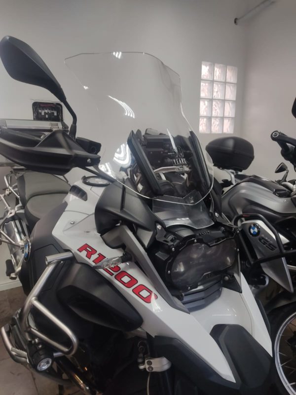 (1216) BOLHA ALTA CRISTAL OU FUMÊ BMW R1200/1250 GS ADVENTURE/PREMIUM 2013 E POSTERIORES - Image 5