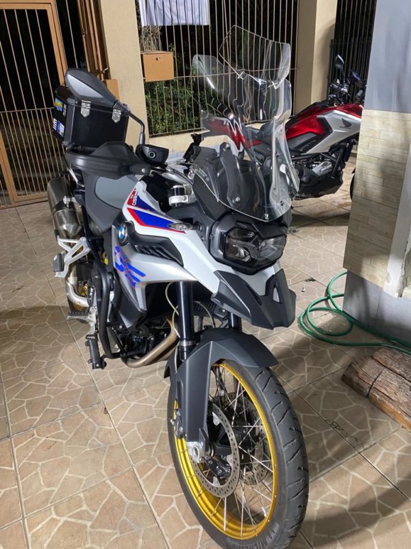 (1854) BOLHA BMW F850GS ADVENTURE/RALLYE MOTOBOLHAS CRISTAL OU FUMÊ C/ DEFLETOR - Image 9