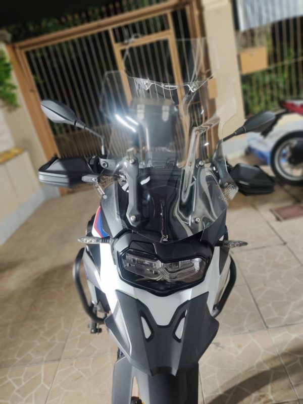 (1854) BOLHA BMW F850GS ADVENTURE/RALLYE MOTOBOLHAS CRISTAL OU FUMÊ C/ DEFLETOR - Image 7