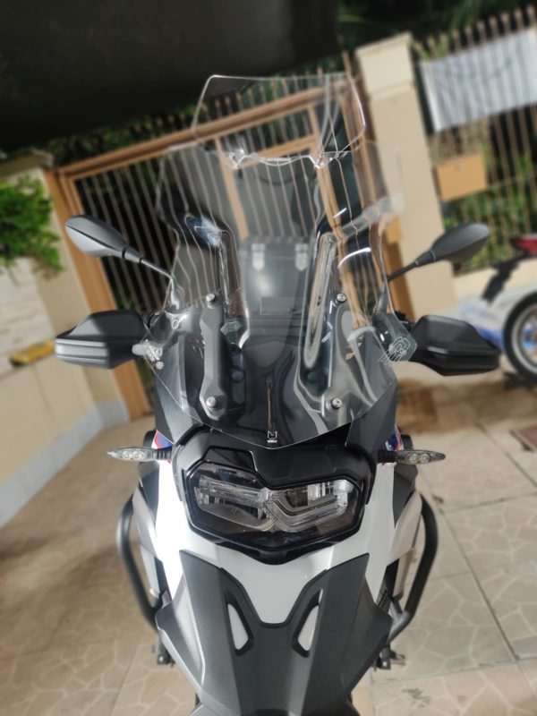 (1854) BOLHA BMW F850GS ADVENTURE/RALLYE MOTOBOLHAS CRISTAL OU FUMÊ C/ DEFLETOR - Image 6