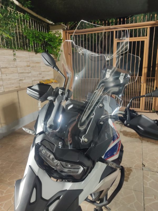 (1854) BOLHA BMW F850GS ADVENTURE/RALLYE MOTOBOLHAS CRISTAL OU FUMÊ C/ DEFLETOR - Image 5