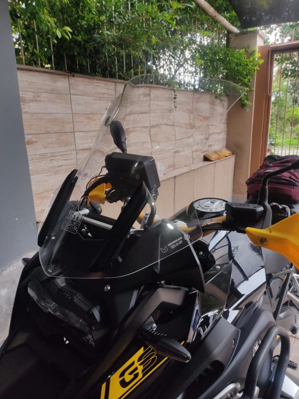 (1216) BOLHA ALTA CRISTAL OU FUMÊ BMW R1200/1250 GS ADVENTURE/PREMIUM 2013 E POSTERIORES - Image 4