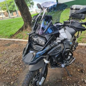 (1216) BOLHA ALTA CRISTAL OU FUMÊ BMW R1200/1250 GS ADVENTURE/PREMIUM 2013 E POSTERIORES