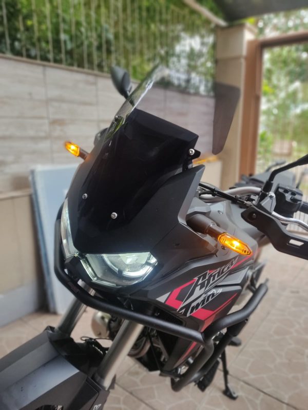 (2140) BOLHA BAIXA HONDA CRF 1100 STANDARD L AFRICA TWIN 2021 CRISTAL OU FUMÊ - Image 3