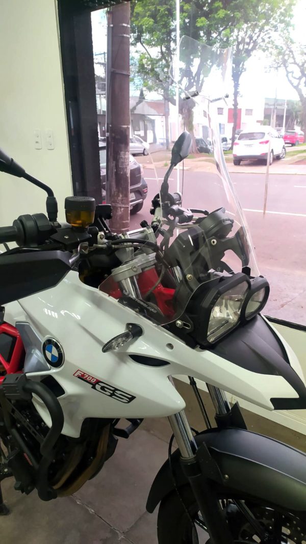 (1730) BOLHA ALTA CRISTAL BMW F700GS 2017-2019 COM DEFLETOR E COM SUPORTES - Image 4