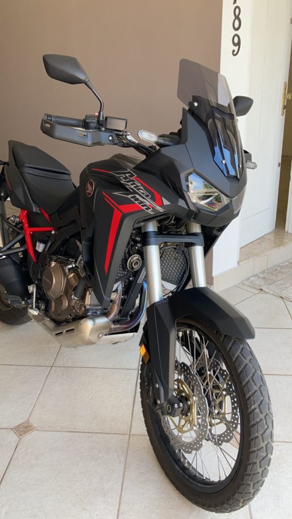 (2140) BOLHA BAIXA HONDA CRF 1100 STANDARD L AFRICA TWIN 2021 CRISTAL OU FUMÊ
