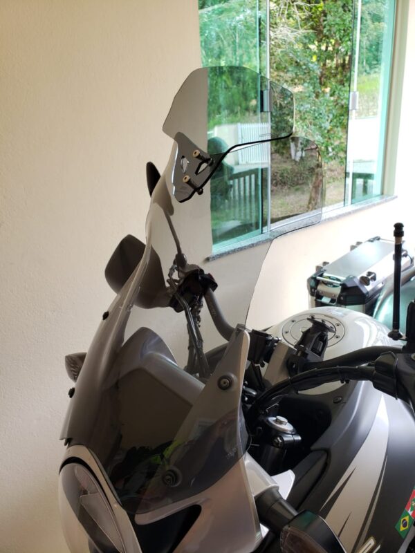 (2700) BOLHA ALTA CRISTAL HONDA TRANSALP XL700V COM DEFLETOR