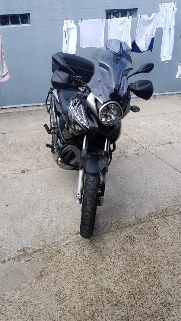 (2700) BOLHA ALTA CRISTAL HONDA TRANSALP XL700V COM DEFLETOR - Image 5