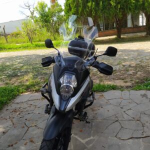 (4662) Bolha Alta FUMÊ OU CRISTAL Suzuki Vstrom DL650 2014-2025 com defletor