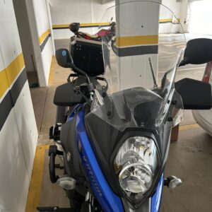 (4660) Bolha Alta FUMÊ OU CRISTAL Suzuki Vstrom DL650 2014-2025 SEM defletor
