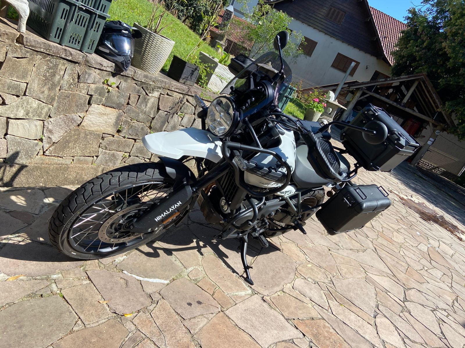 (9548) BOLHA BAIXA HIMALAYAN 450 ROYAL ENFIELD - Imagem 8