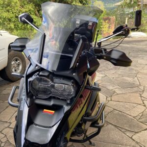 (1200)  Bolha Alta Cristal ou Fumê BMW R1200/1250 GS PREMIUM/ADVENTURE 2013 e posteriores
