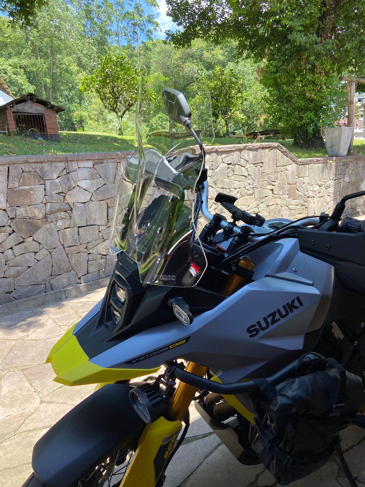 (4860) Bolha Alta Cristal SUZUKI V-Strom 800 - Imagem 4